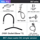 thumbnail image 1 of Shampoo basin massage spa head therapy curved waterfall shower shampoo bowl basin hairdressing station beauty salon supply, 1 of 3