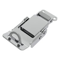 Magideal - Hebilla De Caja De Acero Inoxidable, Pestillo De Bloqueo De Caja De Palanca, Práctico Pestillo De Caja De Herramientas De Fácil Instalación, Pestillo Tipo B