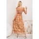 thumbnail image 3 of Maxi Vestido Verano Largo Mujer Estampado Geometrico Casual 3362, 3 of 3