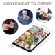 thumbnail image 4 of Siete Monstruitos Porta Pasaporte y Cartera de Viaje Premium de Cuero PU,, 4 of 6