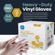 thumbnail image 2 of Guantes para exámenes médicos MED PRIDE de vinilo sin látex 1000, 2 of 8