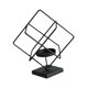 thumbnail image 1 of Candelabro De Metal Con Soporte Para Decoración De Centros De Mesa, Cuadrado, Color Negro, 1 of 5