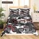 thumbnail image 1 of x2580 Bed SheetsLuxury Bedding Set Motorcycle Print Duvet Cover Set With Pillowcase Motocross Bedspread boy's Bed Set 3-Piece Bedding Set (1 Duvet Cover + 2 Pillow Shams) nj2580, 1 of 5
