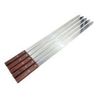 Magideal - Brochetas De 5 Piezas Para Brochetas, Brochetas De Kebab De Material Acero Inoxidable, Brochetas , Brochetas De , Brochetas De De Metal