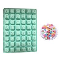 Genérico - Moldes De Silicona Letras Molde Silicona Letras Abecedario