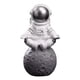 thumbnail image 4 of Resina Astronauta Astronauta Estatua Adorno Oficina En Casa Escritorio Figurita Decoraciones Plata 9,5x8x15,5 Cm, 4 of 5