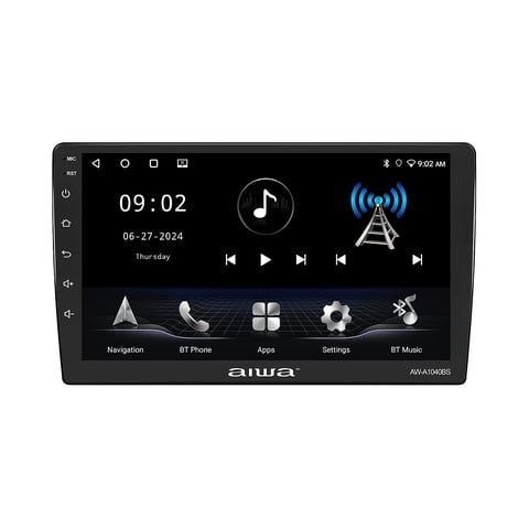Radio Auto Android 2 Din Qled 10'' Aiwa 4Gb Ram Aw-A1040Bs