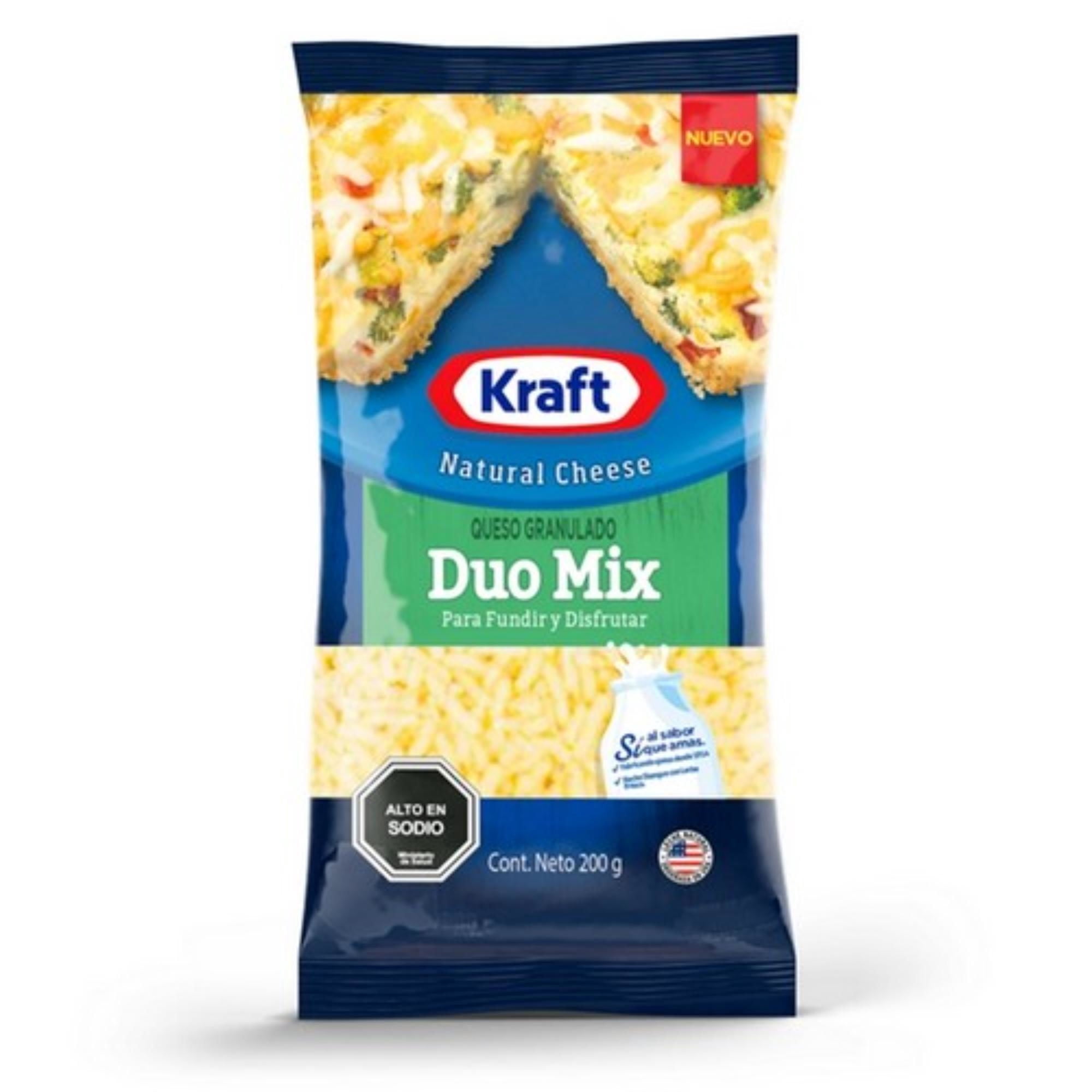Queso Granulado Duo Mix 200 g Kraft