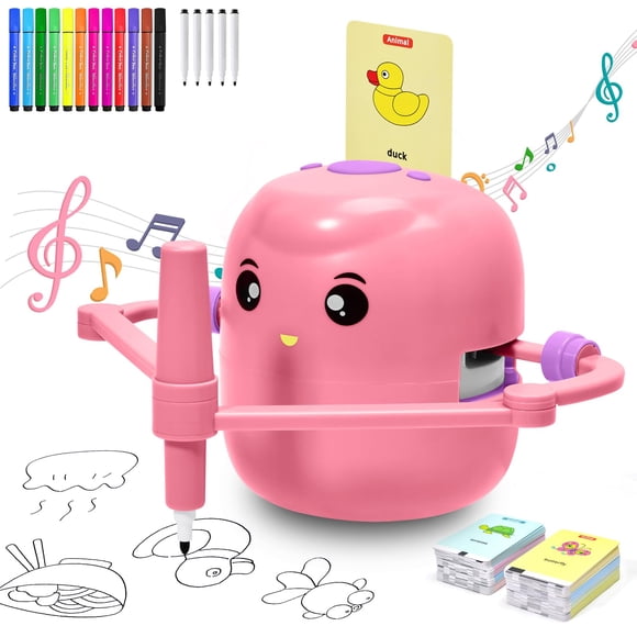 Robot Dibujante Kignao 150 Tarjetas STEM (3‑8 años)