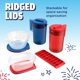 thumbnail image 5 of Juego de contenedores Rubbermaid TakeAlongs Americana 13 piezas QuikClik, 5 of 6
