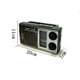 thumbnail image 3 of Radio Vintage Solar Recargable Bluetooth marron, 3 of 4