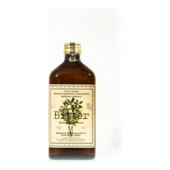Destilados Quintal - Licor Bitter Digestivo - 345 Ml