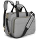 thumbnail image 1 of Bolsa de pañales Mellories 4 en 1 convertible o mochila gris, 1 of 9