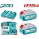 thumbnail image 2 of Kit Total 20v 2 Baterias 5 0ah+carg Tfbcpk2513, 2 of 2
