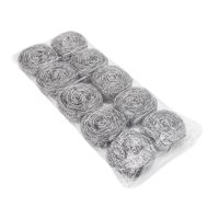 Magideal - 10 Piezas De Estropajos De Lana De Acero, Esponjas Para Lavar Platos, Estropajos De Cocina Resistentes, Estropajos Para Ollas, Platos, Lavabos De Baño