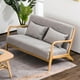 thumbnail image 3 of Sofa de 2 asientos Moderno de Comedor con Apoyabrazos, 3 of 4