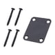 thumbnail image 1 of 1 set placa de cuello de guitarra para guitarra eléctrica reemplazo de bajo negro, 1 of 5