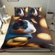 thumbnail image 1 of Cobaya Conjunto de sábanas temático, trío de piezas, cómodo y amigable con la piel, diseño único, regalo de decoración para el hogar para familiares, amigos y fans,135cm *200cm, 1 of 6