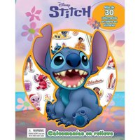 Libro Disney Stitch Calcomanias En Relieve - Varios Autores