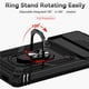 thumbnail image 5 of Estuche GANGXUN para Google Pixel 6A, soporte giratorio 360°, estilo mecánico y magnético, 5 of 5