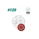 thumbnail image 2 of Set 100 Lijas #120 Velcro Con 8 Orificios 125mm 5 Pulgadas, 2 of 2