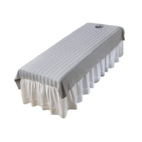 Magideal - Sábana De Salón Con Orificio Para La Cara, Portátil, Decorativa, Cómoda, Protectora Para Cama De Belleza, Para Interiores, Salones, Hoteles Y Salones