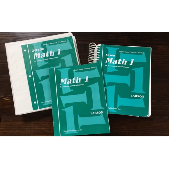 Kit Completo Saxon Math 1 para Educación en Casa – 1994, 1ª Edición