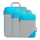 thumbnail image 5 of Juego De 3 Cubos De Embalaje Organizadores De Viaje Bolsas Organizadoras De Maletas Impermeable Azul Cielo, 5 of 5