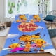 thumbnail image 2 of Rolie Polie Olie Conjunto de sábanas temático, trío de piezas, cómodo y amigable con la piel, diseño único, regalo de decoración para el hogar para familiares, amigos y fans, 90 cm * 190 cm, 2 of 6