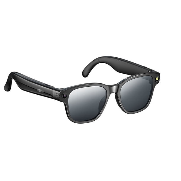 Gafas Inteligentes L801 Cámara 8MP Grabación 1200P Traducción Multilingüe Conexión WiFi y Bluetooth Lentes Polarizados IPX5 para seguridad