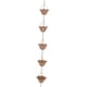 thumbnail image 2 of Cadena De Lluvia De 3,3 Pies Para Exteriores De Villas, Patios, Canalones, Cadenas Colectoras De Agua De Lluvia, Estilo A, 2 of 4