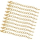 thumbnail image 5 of 10x Extensor De Cadena, Accesorios Para Hacer Joyas, Regalos De Vacaciones, Pulsera, Collar Dorado, 5 of 5