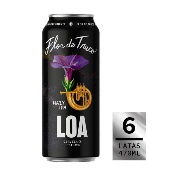 Flor de Truco (Hazy IPA) 6 Pack 470ml | Cerveceria LOA 6 Pack
