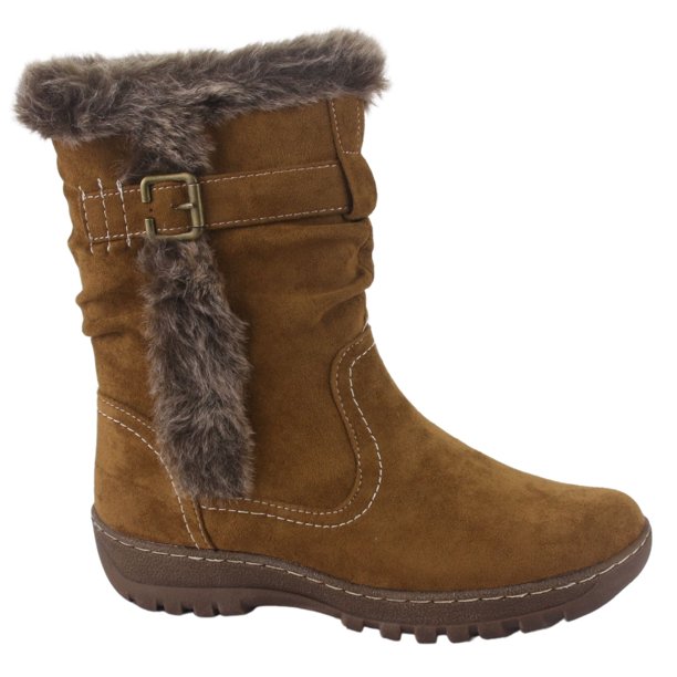 Botin Chalada Mujer Qual-4 Camel Casual