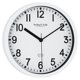 thumbnail image 2 of Reloj Pared 22 cm Blanco Circular Plastico, 2 of 5