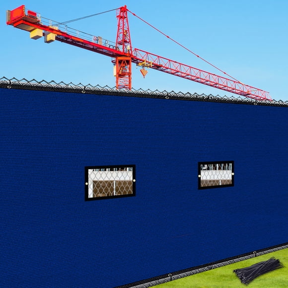 Pantalla de privacidad para cerca NEXCOVER 183 x 366 cm, resistente al viento con ventilación