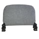 thumbnail image 2 of Reposapiés Extensible Para Cochecito, Reposapiés Extendido, Tapete Desmontable, Reposapiernas, Gris, 2 of 5