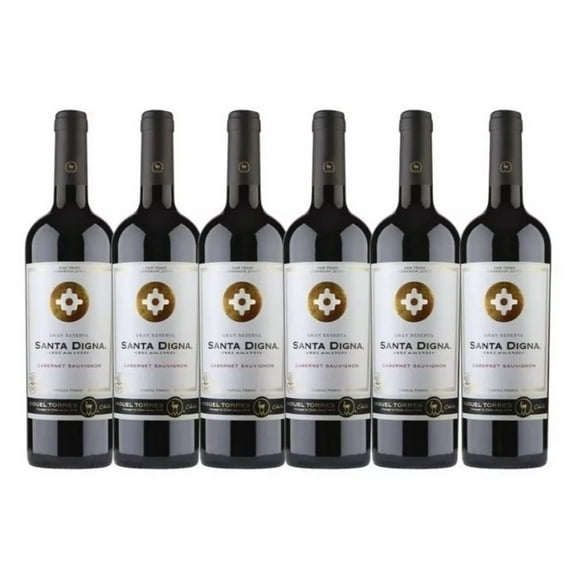 6x Miguel Torres Gran Reserva S. Digna Cabernet Sauvignon