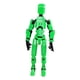 thumbnail image 3 of Robot Dummies Figuras De Acción Regalos 13 Figura De Acción Para Exposición De Dibujo DIY Verde, 3 of 3