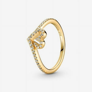 Anillo Pandora Corazón Brillante Timeless Wish Oro 14K