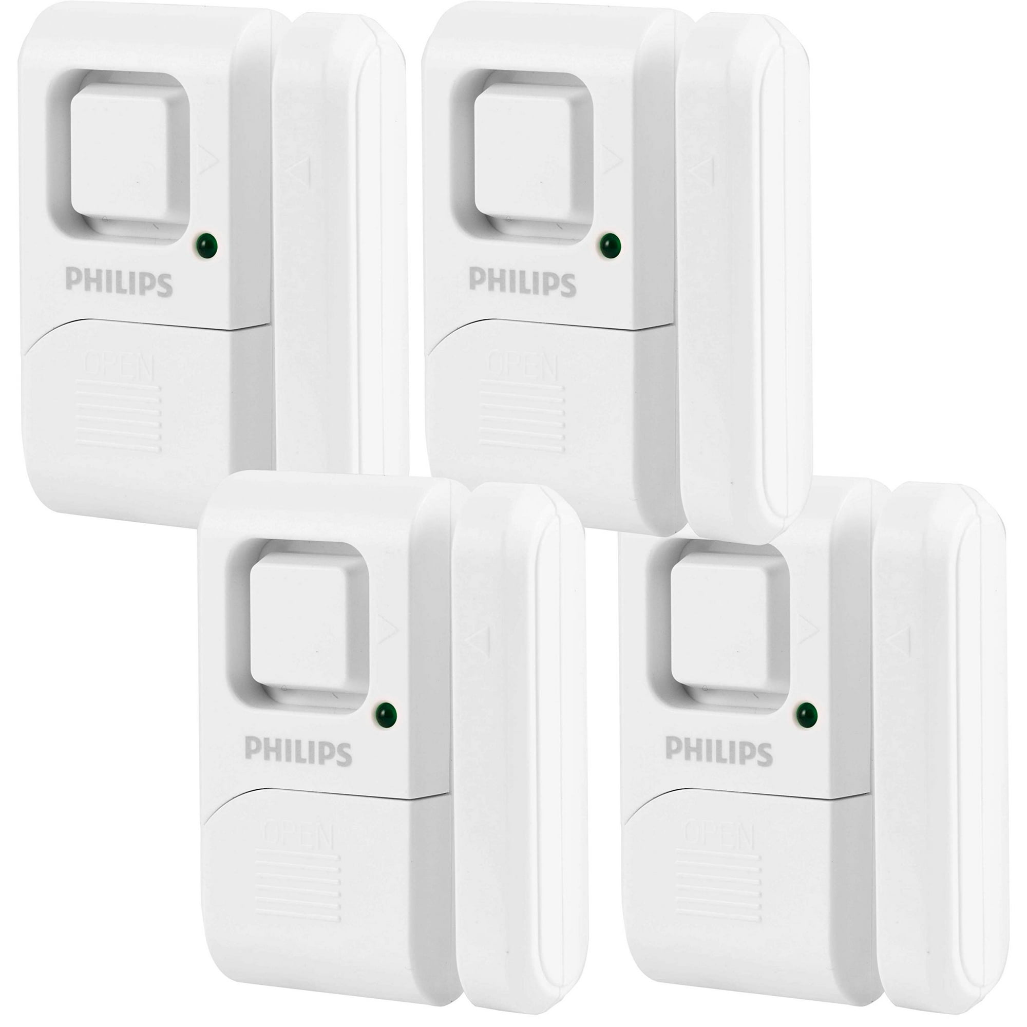 Alarma Para Ventanas Y Puertas Philips Personal Security, Paquete De 4