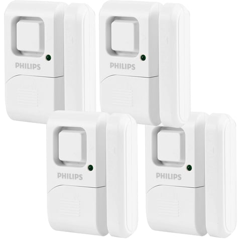Alarma Para Ventanas Y Puertas Philips Personal Security, Paquete De 4