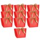 thumbnail image 4 of 10 Bolsas De Regalo A Granel Bolsas De Mercancía Reutilizables Para Aniversarios Cumplea?os Rojo XS, 4 of 5