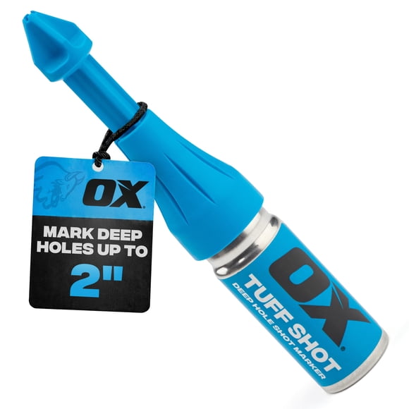 Marcador OX Tuff Shot para agujeros profundos, tiza verde, 250 disparos