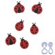 thumbnail image 3 of Troqueles de metal hinana Mariquita 6,2 × 6 cm para scrapbooking y relieve, 3 of 5