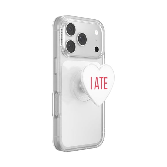 PopSockets PopTop para Celular con Diseño de Corazón Intercambiable