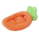 thumbnail image 1 of Cama Nido Para Perros Con Diseño De Zanahoria, Cómoda, Suave, Con Funda Extraíble Y Cojín Para Cachorros, 1 of 3