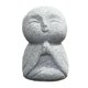 thumbnail image 4 of Escultura De Buda Monje Hecha A Mano Mini Decoración De Pecera Para Habitación Dormitorio Balcón E 3x2.5x4.3cm, 4 of 5