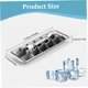 thumbnail image 2 of Bandeja para Cubitos de Hielo WDCFXY de Acero Inoxidable, 18 Compartimentos, con Asa, 2 of 5