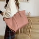thumbnail image 3 of Bolso de mano para mujer, moderno, de gran capacidad y espacioso, tipo bandolera, de moda, tipo cartera de mano, 3 of 5
